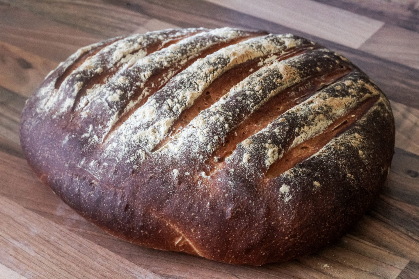 example of burned cob loaf