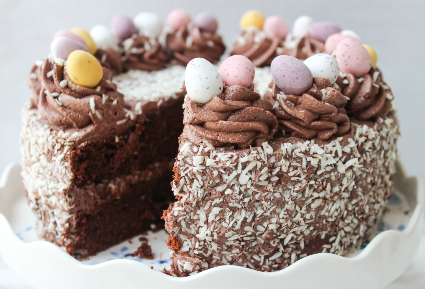 chocolate coconut cake