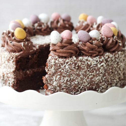 chocolate coconut cake