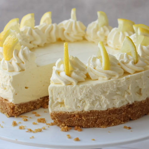 No-Bake Lemon Cheesecake - Baker Jo's Simple No-Bake Cheesecake