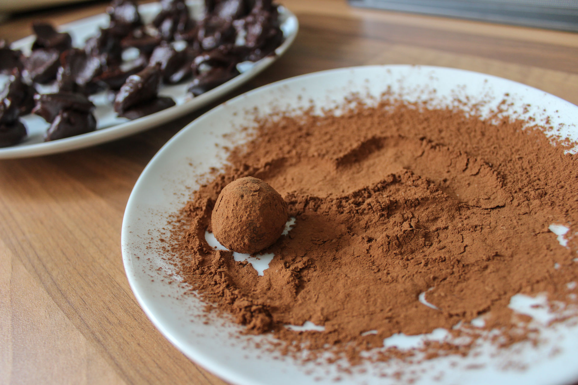 Cocoa Dusted Chocolate Truffles Baker Jo's Simple and Classic Truffles