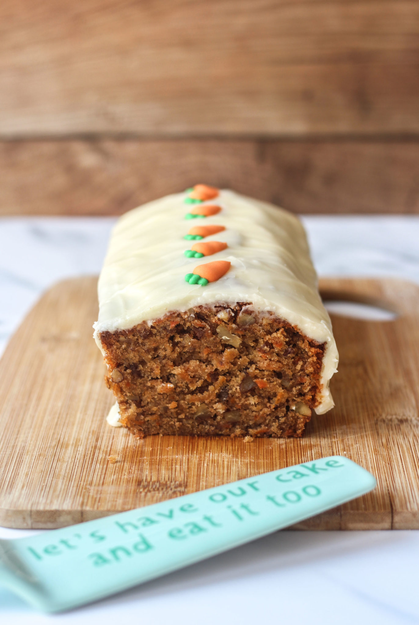 Carrot Loaf Cake Baker Jo's Simple, Easy Carrot Cake Loaf