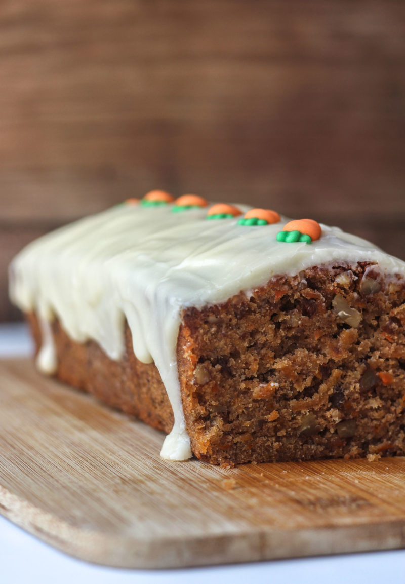 Carrot Loaf Cake Baker Jos Simple Easy Carrot Cake Loaf 