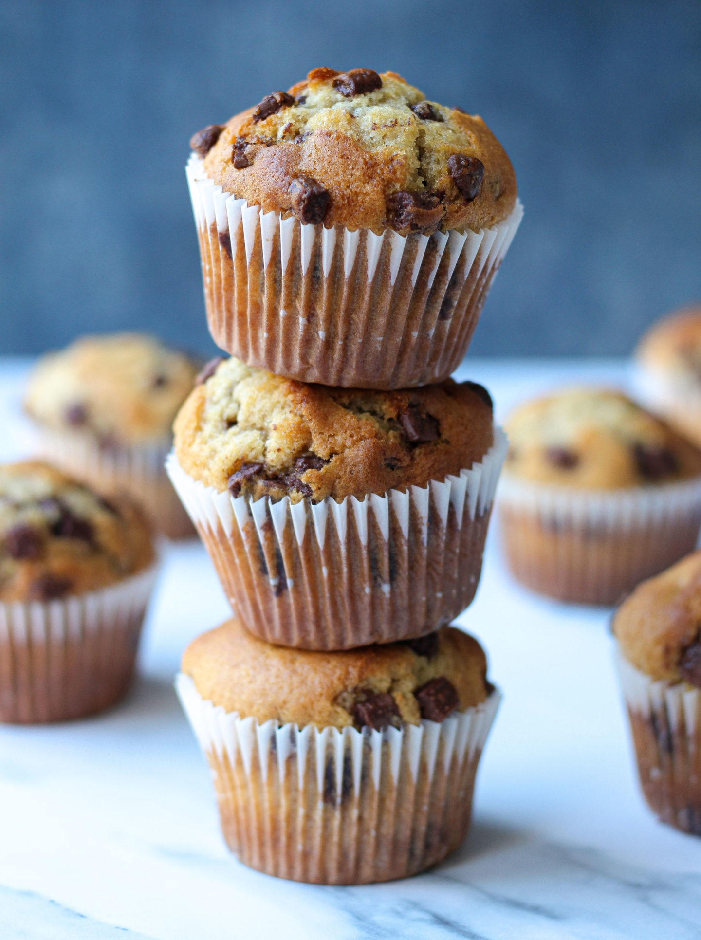 Chocolate Chip Muffins - Baker Jo