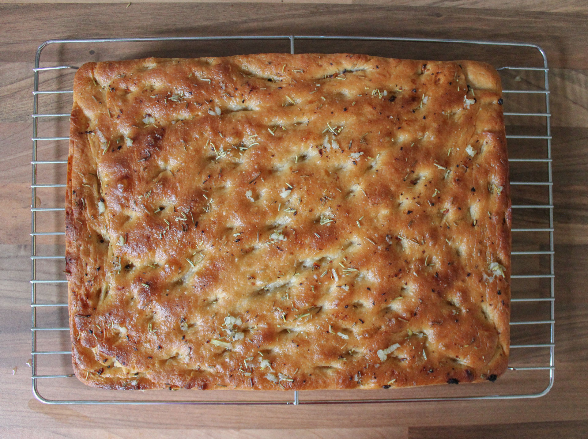 Garlic And Rosemary Focaccia Baker Jo 6556