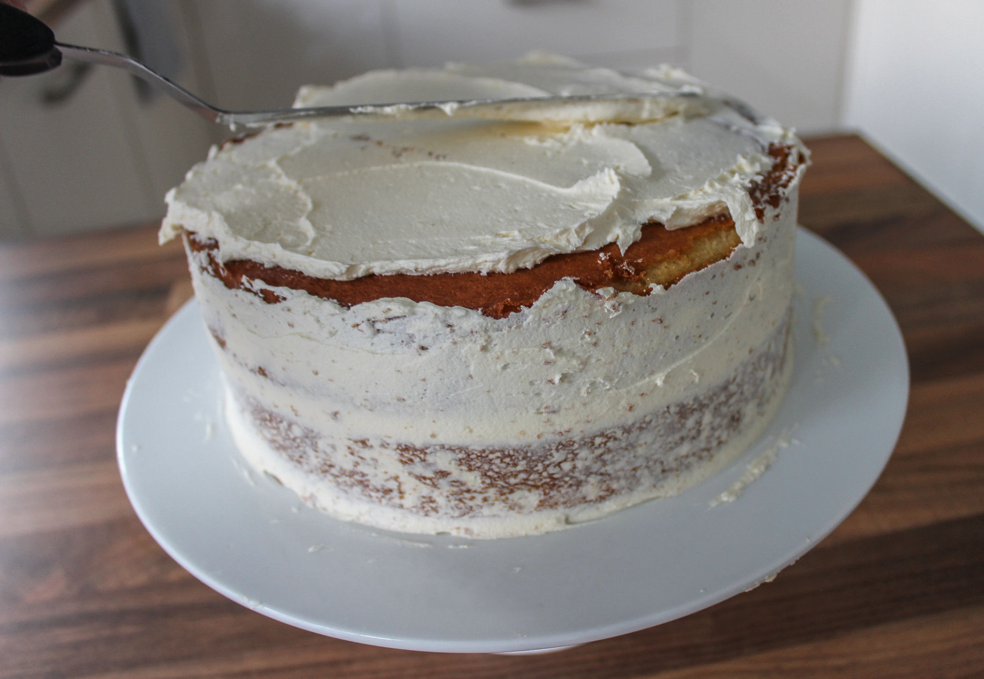 Vanilla Layer Cake with Vanilla Buttercream Baker Jo
