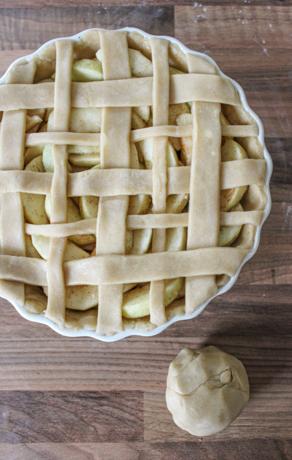 Lattice Apple Pie - Baker Jo