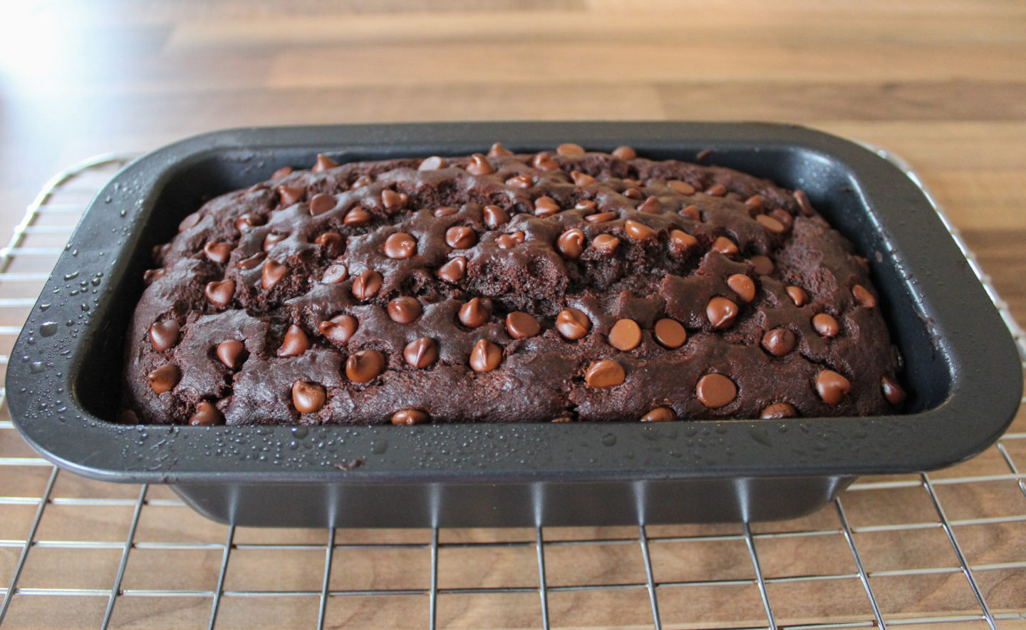 Chocolate Banana Loaf Cake - Baker Jo