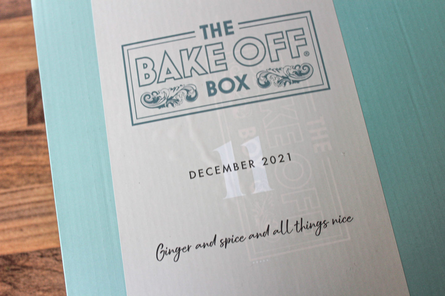 the december 2021 bake off box